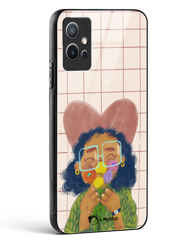 Floral Joy [doodleodrama] Glass Case Phone Cover (Vivo)