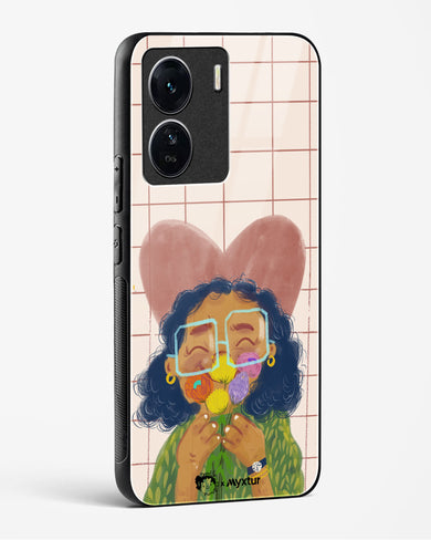 Floral Joy [doodleodrama] Glass Case Phone Cover (Vivo)