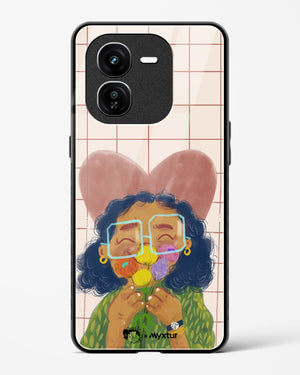 Floral Joy [doodleodrama] Glass Case Phone Cover (Vivo)