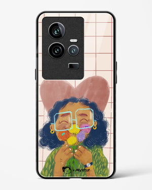 Floral Joy [doodleodrama] Glass Case Phone Cover (Vivo)