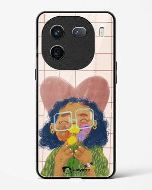 Floral Joy [doodleodrama] Glass Case Phone Cover (Vivo)