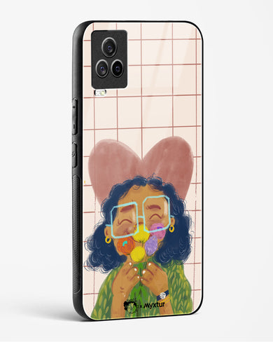 Floral Joy [doodleodrama] Glass Case Phone Cover (Vivo)