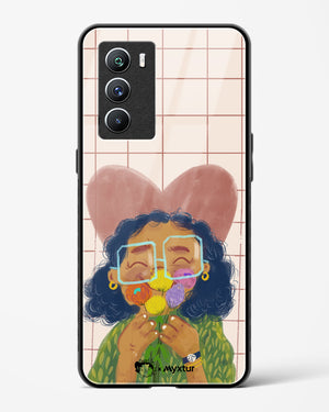 Floral Joy [doodleodrama] Glass Case Phone Cover (Vivo)