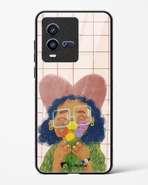 Floral Joy [doodleodrama] Glass Case Phone Cover (Vivo)