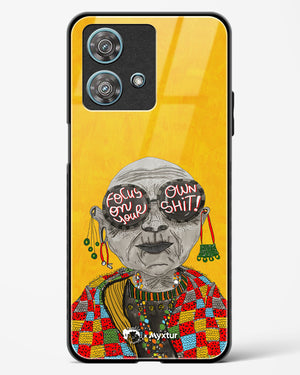 Focus [doodleodrama] Glass Case Phone Cover (Motorola)