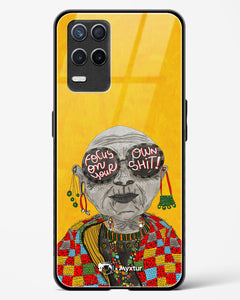 Focus [Doodle Drama] Glass Case Phone Cover (Realme)