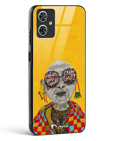 Focus [doodleodrama] Glass Case Phone Cover (Motorola)