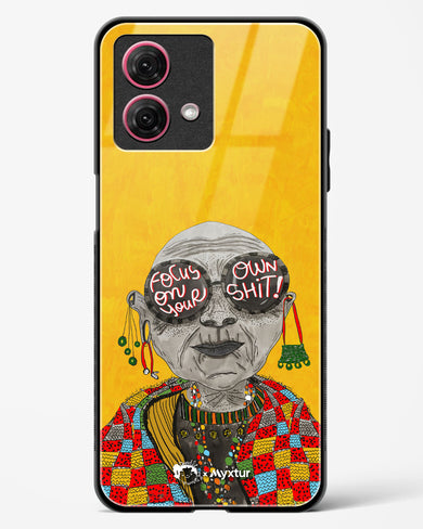 Focus [doodleodrama] Glass Case Phone Cover (Motorola)