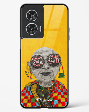 Focus [doodleodrama] Glass Case Phone Cover (Motorola)