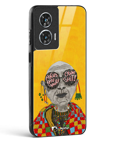 Focus [doodleodrama] Glass Case Phone Cover (Motorola)