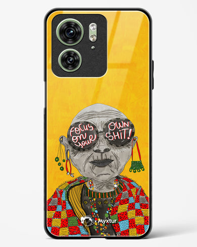 Focus [doodleodrama] Glass Case Phone Cover (Motorola)