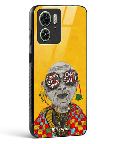 Focus [doodleodrama] Glass Case Phone Cover (Motorola)