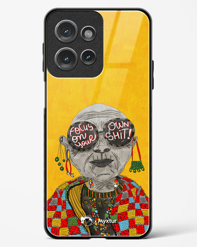 Focus [doodleodrama] Glass Case Phone Cover (Motorola)