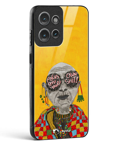 Focus [doodleodrama] Glass Case Phone Cover (Motorola)