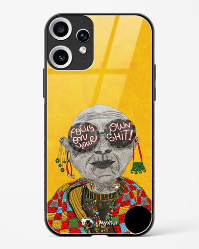Focus [doodleodrama] Glass Case Phone Cover (Nothing)