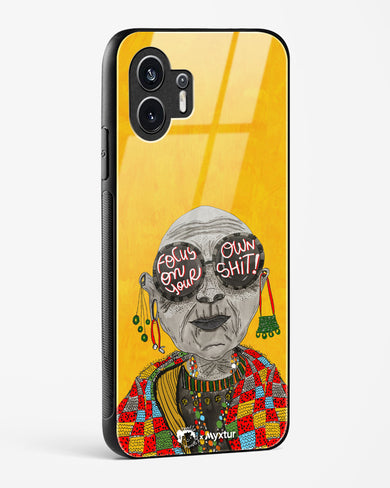 Focus [doodleodrama] Glass Case Phone Cover (Nothing)
