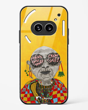 Focus [doodleodrama] Glass Case Phone Cover (Nothing)