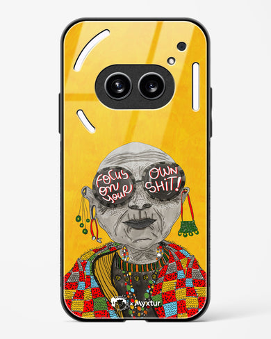 Focus [doodleodrama] Glass Case Phone Cover (Nothing)
