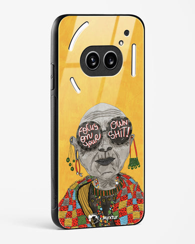 Focus [doodleodrama] Glass Case Phone Cover (Nothing)