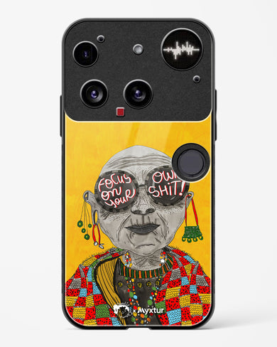 Focus [doodleodrama] Glass Case Phone Cover (Nothing)