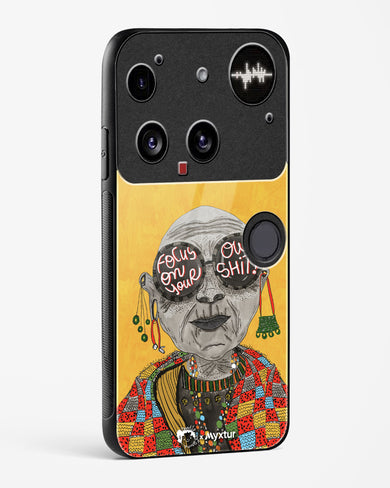 Focus [doodleodrama] Glass Case Phone Cover (Nothing)