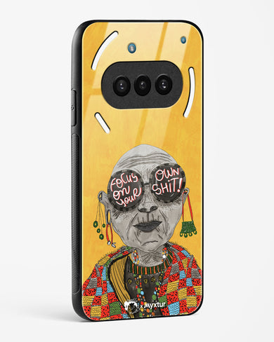 Focus [doodleodrama] Glass Case Phone Cover (Nothing)