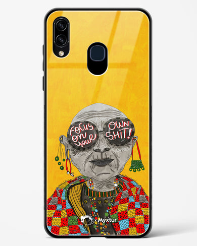 Focus [doodleodrama] Glass Case Phone Cover (Samsung)