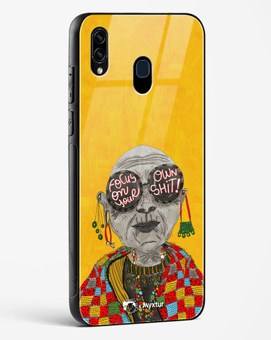 Focus [doodleodrama] Glass Case Phone Cover (Samsung)