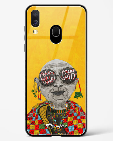 Focus [doodleodrama] Glass Case Phone Cover (Samsung)