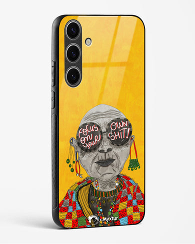 Focus [doodleodrama] Glass Case Phone Cover (Samsung)