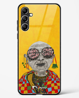 Focus [doodleodrama] Glass Case Phone Cover (Samsung)