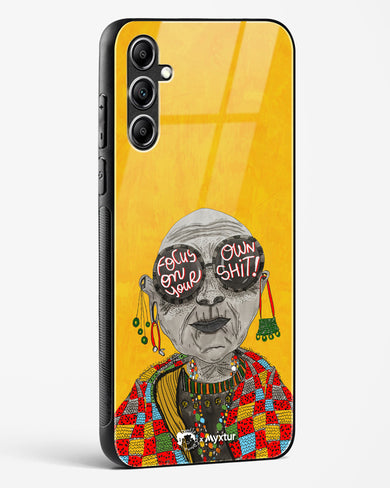 Focus [doodleodrama] Glass Case Phone Cover (Samsung)