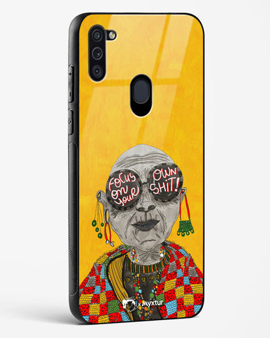 Focus [doodleodrama] Glass Case Phone Cover (Samsung)