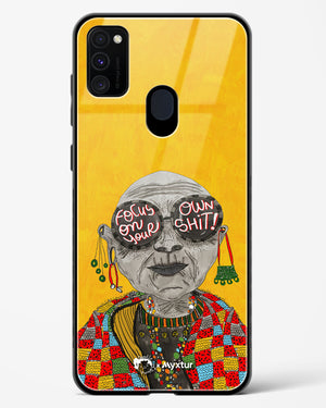 Focus [doodleodrama] Glass Case Phone Cover (Samsung)