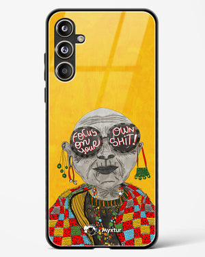 Focus [doodleodrama] Glass Case Phone Cover (Samsung)