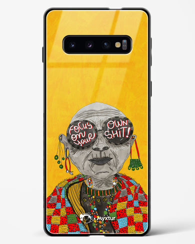 Focus [doodleodrama] Glass Case Phone Cover (Samsung)