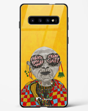 Focus [doodleodrama] Glass Case Phone Cover (Samsung)