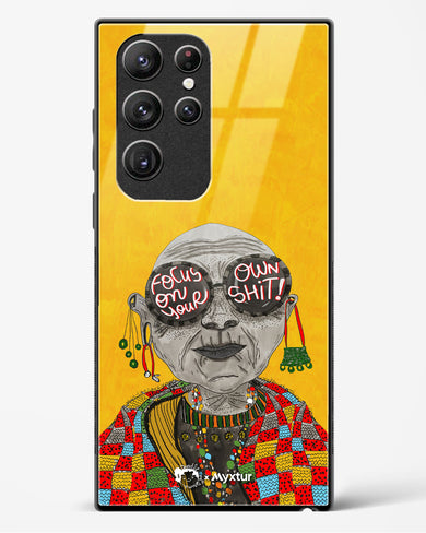 Focus [doodleodrama] Glass Case Phone Cover (Samsung)