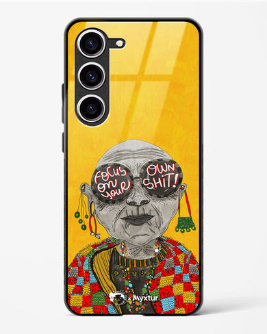 Focus [doodleodrama] Glass Case Phone Cover (Samsung)