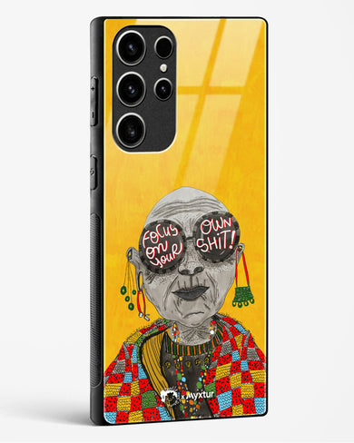 Focus [doodleodrama] Glass Case Phone Cover (Samsung)