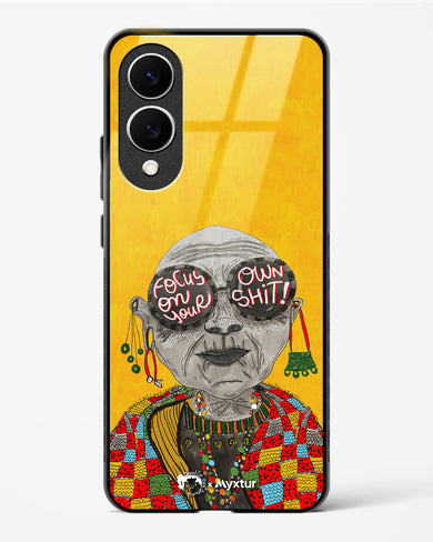 Focus [doodleodrama] Glass Case Phone Cover (Samsung)