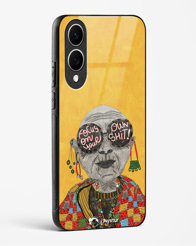 Focus [doodleodrama] Glass Case Phone Cover (Samsung)