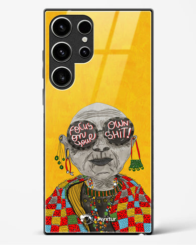 Focus [doodleodrama] Glass Case Phone Cover (Samsung)