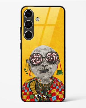Focus [doodleodrama] Glass Case Phone Cover (Samsung)