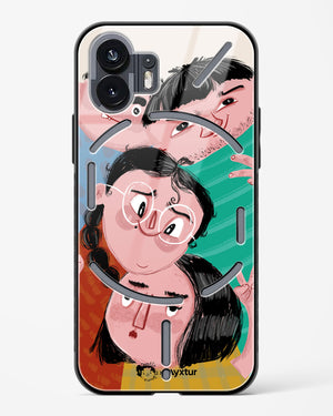 Fam Unity [doodleodrama] Glass Case Phone Cover (Nothing)