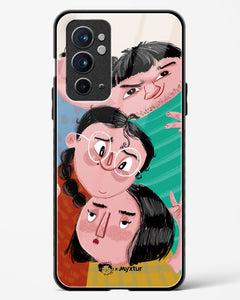 Fam Unity [Doodle Drama] Glass Case Phone Cover (OnePlus)