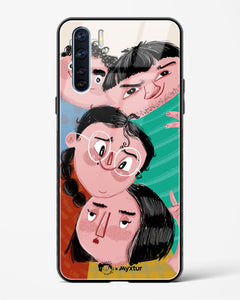 Fam Unity [Doodle Drama] Glass Case Phone Cover (Oppo)