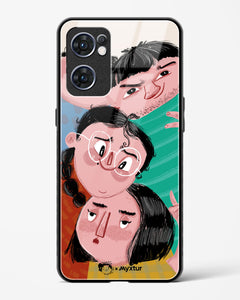 Fam Unity [Doodle Drama] Glass Case Phone Cover (Oppo)