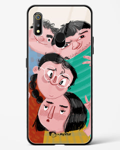 Fam Unity [Doodle Drama] Glass Case Phone Cover (Realme)