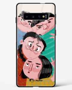 Fam Unity [Doodle Drama] Glass Case Phone Cover (Samsung)